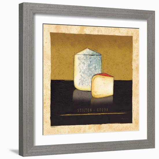 Cheeses II-Andrea Laliberte-Framed Art Print