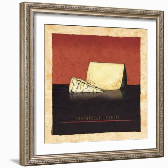 Cheeses III-Andrea Laliberte-Framed Art Print