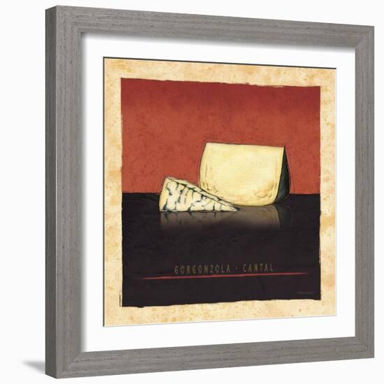 Cheeses III-Andrea Laliberte-Framed Art Print