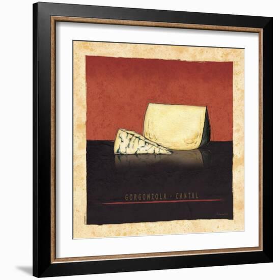 Cheeses III-Andrea Laliberte-Framed Art Print