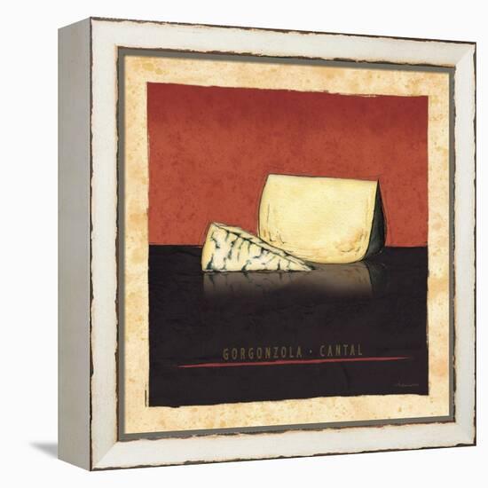 Cheeses III-Andrea Laliberte-Framed Stretched Canvas