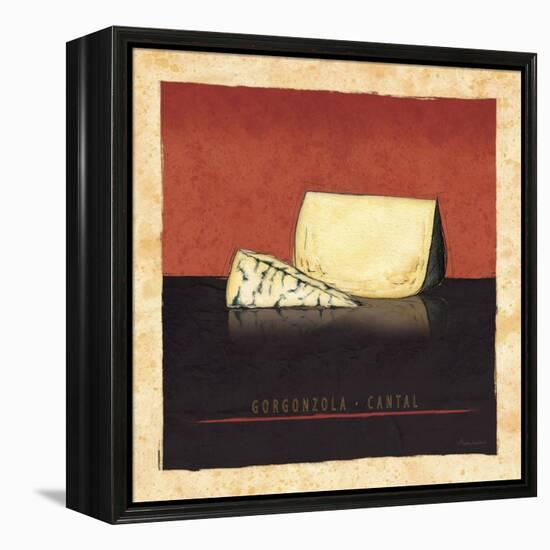 Cheeses III-Andrea Laliberte-Framed Stretched Canvas