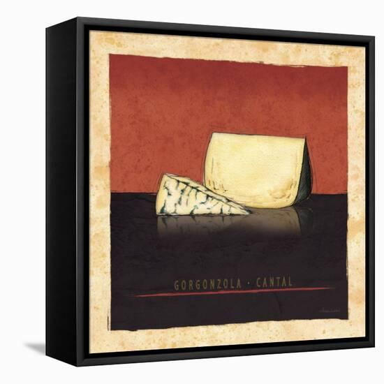 Cheeses III-Andrea Laliberte-Framed Stretched Canvas