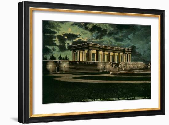 Cheesman Park, Denver, Colorado-null-Framed Art Print