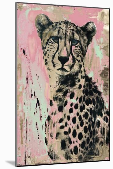 Cheetah Charm-Sasha-Mounted Giclee Print