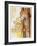 Cheetah Composition-Caroline Schultz-Framed Collectable Print