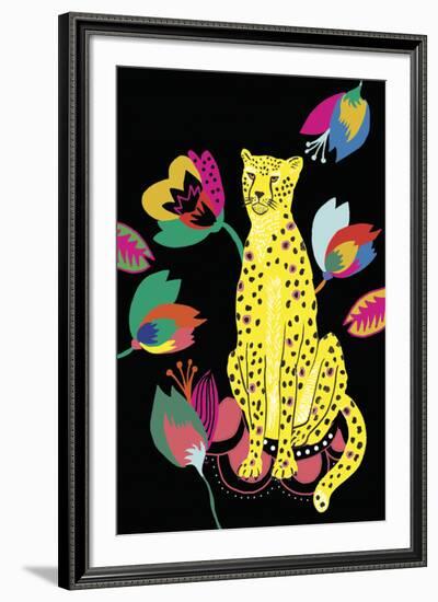 Cheetah's Wild Life-Emilie Ramon-Framed Giclee Print