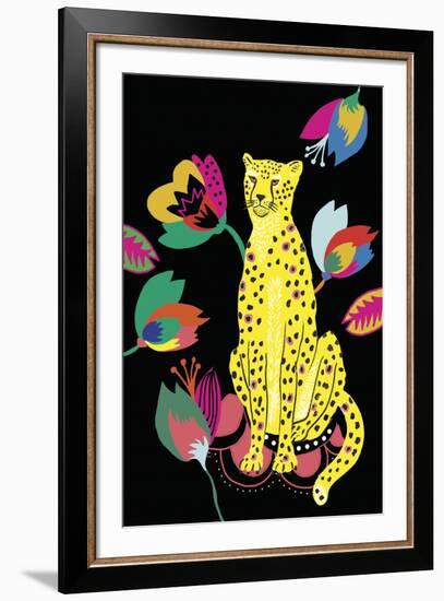 Cheetah's Wild Life-Emilie Ramon-Framed Giclee Print