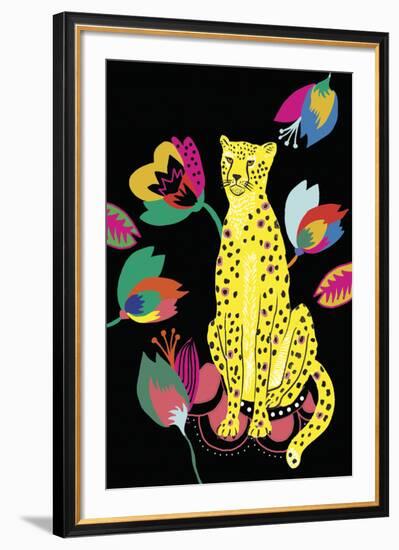 Cheetah's Wild Life-Emilie Ramon-Framed Giclee Print