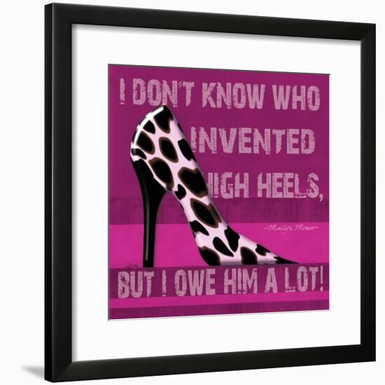 Cheetah Shoe-Sylvia Murray-Framed Art Print