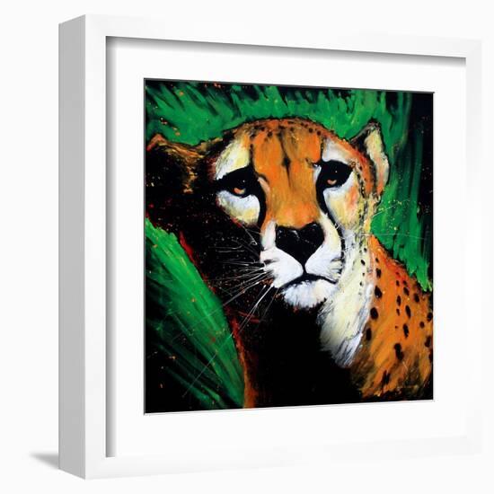 Cheetah-null-Framed Art Print