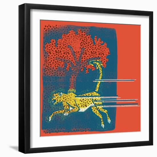 Cheetah-null-Framed Giclee Print