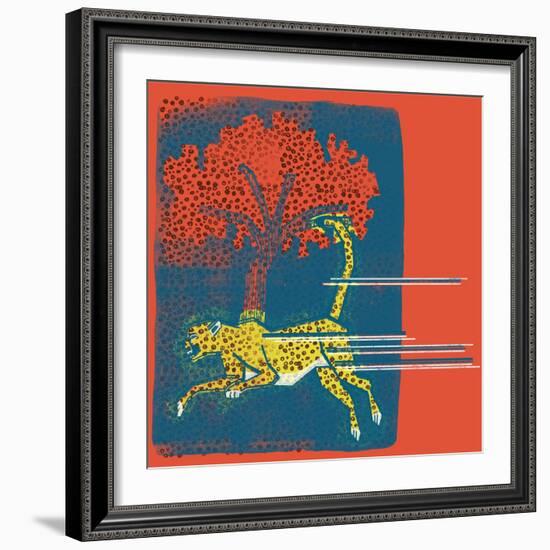 Cheetah-null-Framed Giclee Print