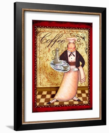 Chef 1 Coffee-Viv Eisner-Framed Art Print