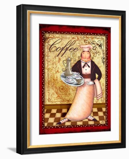 Chef 1 Coffee-Viv Eisner-Framed Art Print