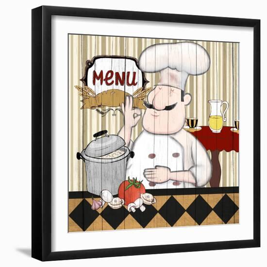 Chef 2-Kimberly Allen-Framed Art Print