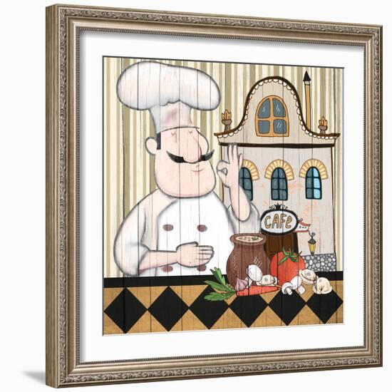 Chef 3-Kimberly Allen-Framed Art Print