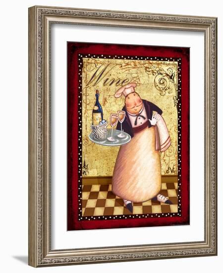 Chef 4 Wine-Viv Eisner-Framed Art Print