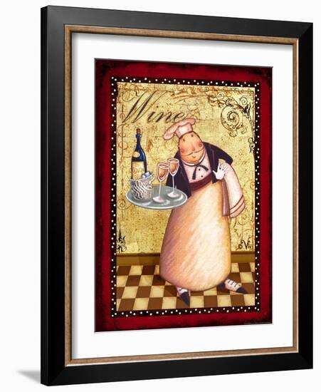 Chef 4 Wine-Viv Eisner-Framed Art Print