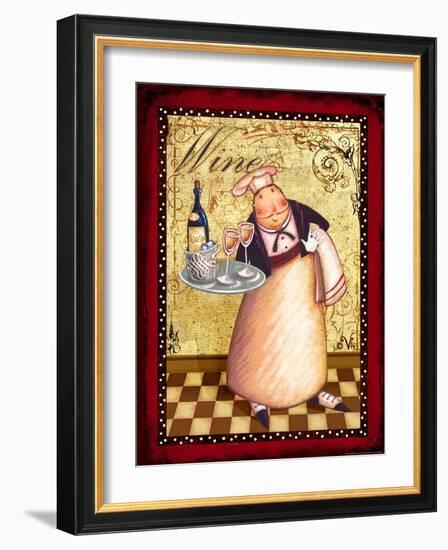 Chef 4 Wine-Viv Eisner-Framed Art Print