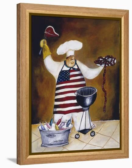 Chef Angus-Jennifer Garant-Framed Premier Image Canvas