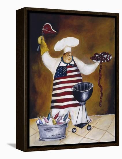 Chef Angus-Jennifer Garant-Framed Premier Image Canvas