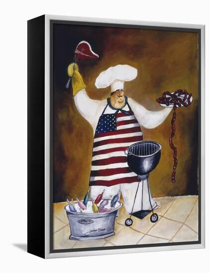 Chef Angus-Jennifer Garant-Framed Premier Image Canvas