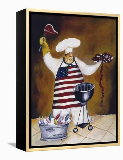 Chef Angus-Jennifer Garant-Framed Premier Image Canvas