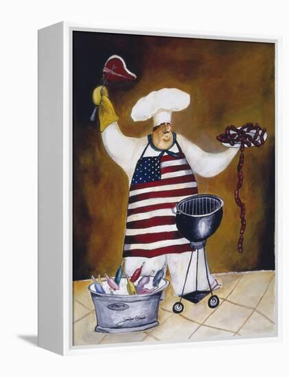 Chef Angus-Jennifer Garant-Framed Premier Image Canvas