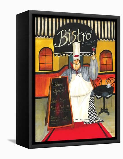 Chef at Bistro-Jennifer Garant-Framed Premier Image Canvas