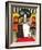 Chef at Bistro-Jennifer Garant-Framed Giclee Print