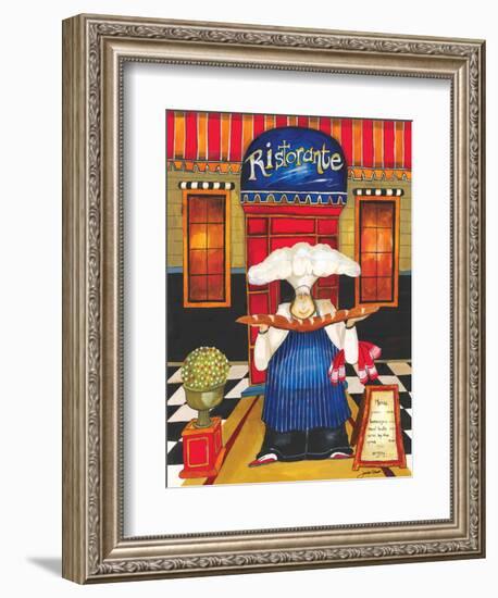 Chef at Ristorante-Jennifer Garant-Framed Giclee Print