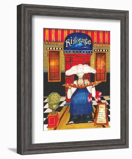 Chef at Ristorante-Jennifer Garant-Framed Giclee Print