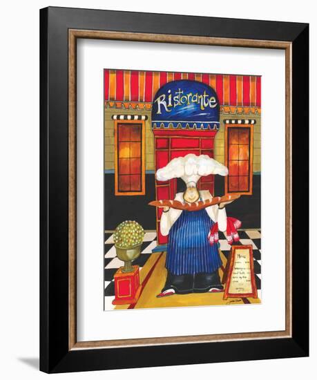 Chef at Ristorante-Jennifer Garant-Framed Giclee Print