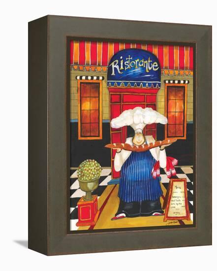 Chef at Ristorante-Jennifer Garant-Framed Premier Image Canvas