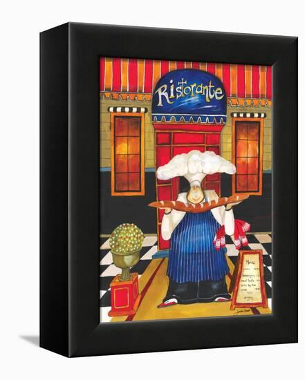 Chef at Ristorante-Jennifer Garant-Framed Premier Image Canvas