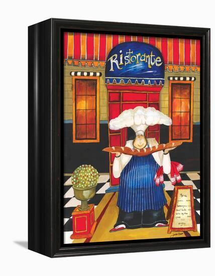 Chef at Ristorante-Jennifer Garant-Framed Premier Image Canvas