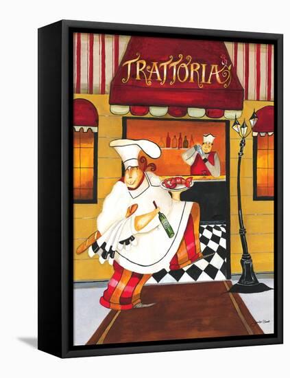 Chef at Trattoria-Jennifer Garant-Framed Premier Image Canvas