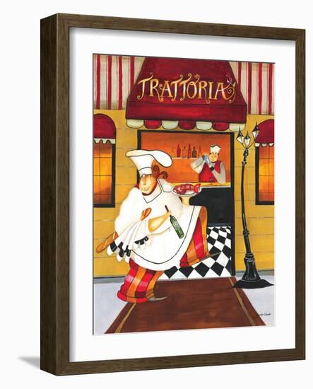 Chef at Trattoria-Jennifer Garant-Framed Giclee Print