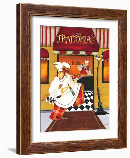 Chef at Trattoria-Jennifer Garant-Framed Giclee Print