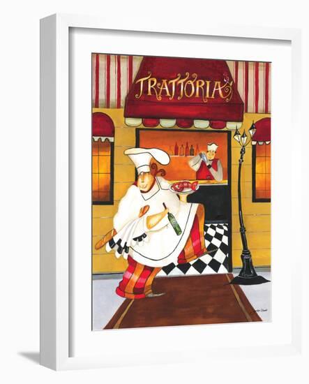 Chef at Trattoria-Jennifer Garant-Framed Giclee Print