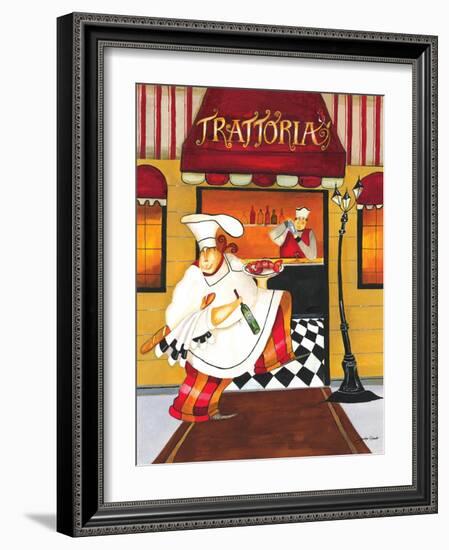 Chef at Trattoria-Jennifer Garant-Framed Giclee Print