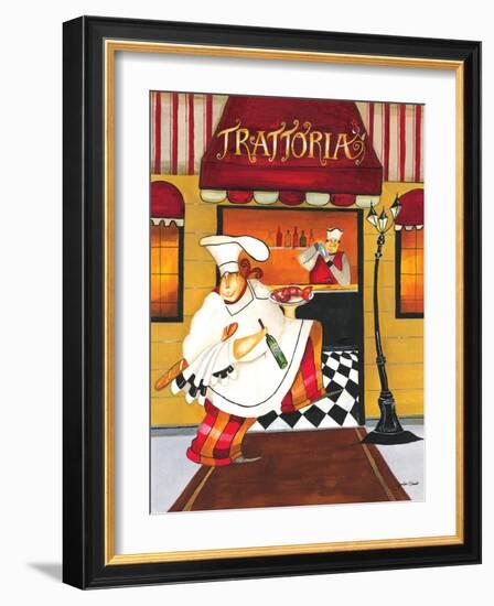 Chef at Trattoria-Jennifer Garant-Framed Giclee Print