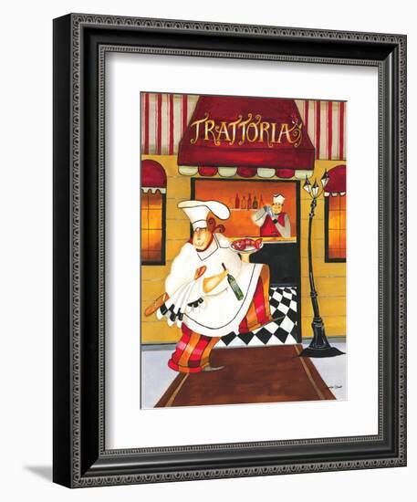 Chef at Trattoria-Jennifer Garant-Framed Giclee Print