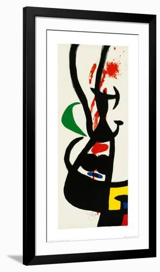 Chef des Equipages-Joan Miro-Framed Art Print