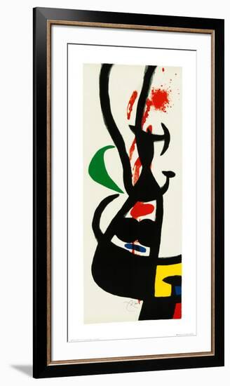 Chef des Equipages-Joan Miro-Framed Art Print