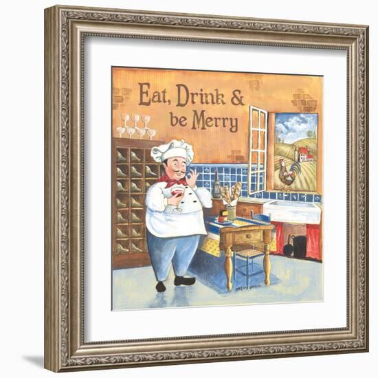 Chef I-Gregory Gorham-Framed Art Print