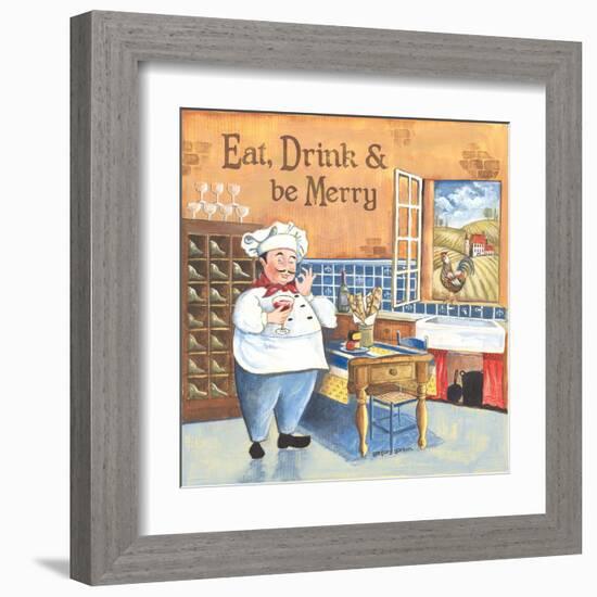 Chef I-Gregory Gorham-Framed Art Print