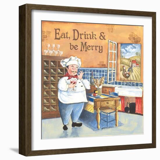 Chef I-Gregory Gorham-Framed Art Print