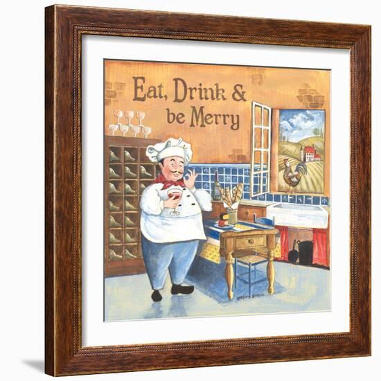 Chef I-Gregory Gorham-Framed Art Print